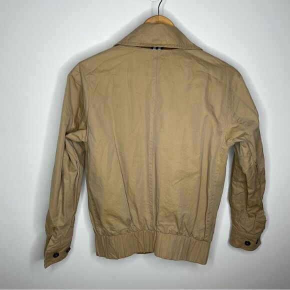 Burberry Harrington Reversible Rainbow Check Nova‎ Plaid Jacket Tan Xxs S Rare - Picture 10 of 13